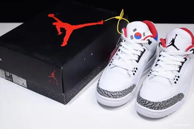AV8370-100 Retro Jordan Air Korea 3 Seoul 0517